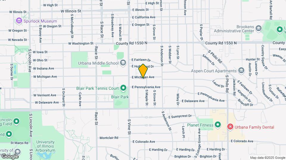 405 E Michigan Ave Mapa y Detalles de la Ubicación
