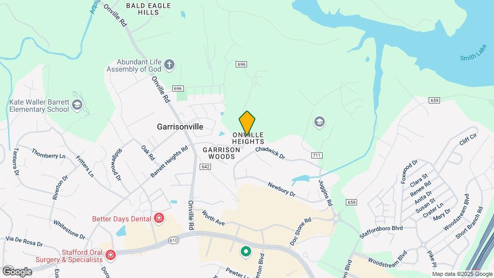 505 Garrison Woods Dr Map and Location Details
