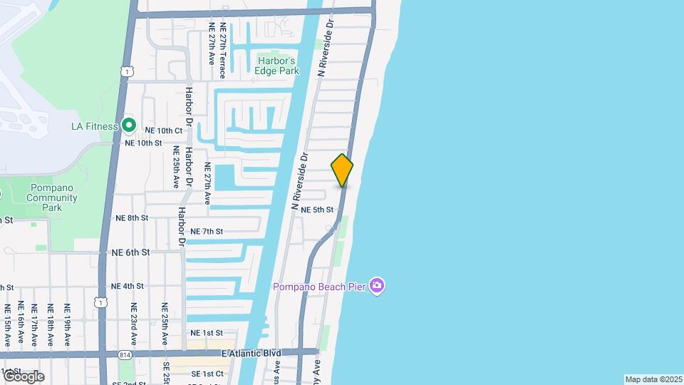 531 N Ocean Blvd Map and Location Details