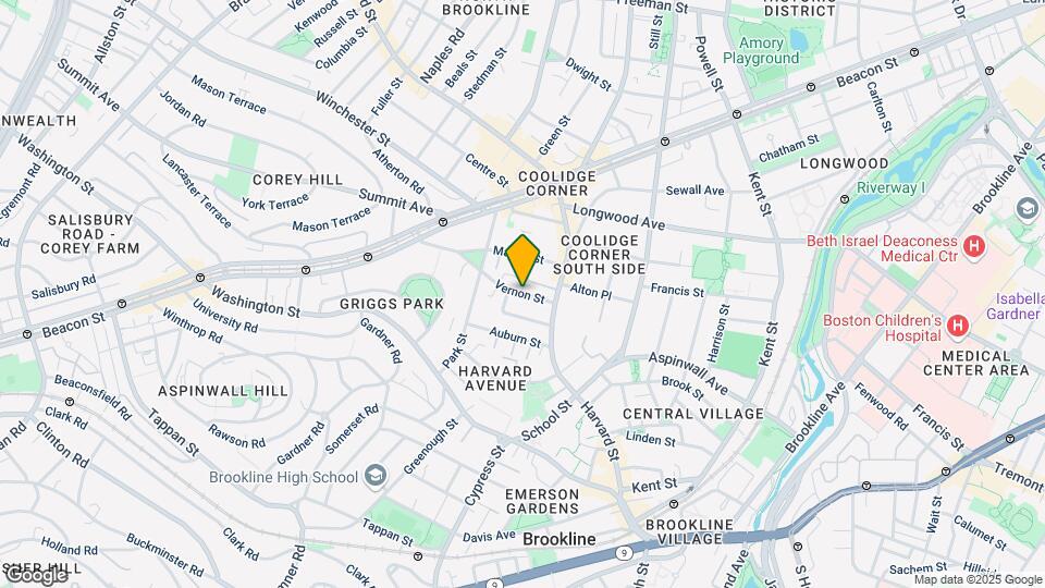 29 Vernon St, Unit 35 Vernon St #410 Mapa y Detalles de la Ubicación