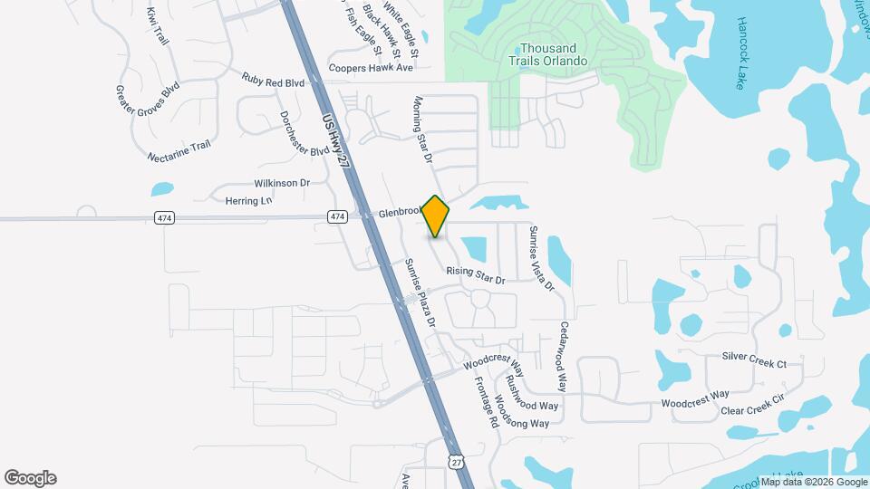 16623 Rising Star Dr Mapa y Detalles de la Ubicación