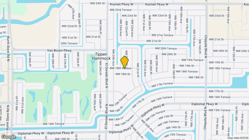 2216 NW 18th Terrace Mapa y Detalles de la Ubicación