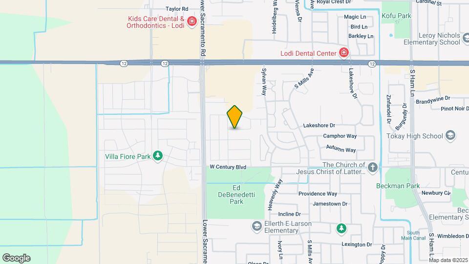2344 Leonardo Way Mapa y Detalles de la Ubicación