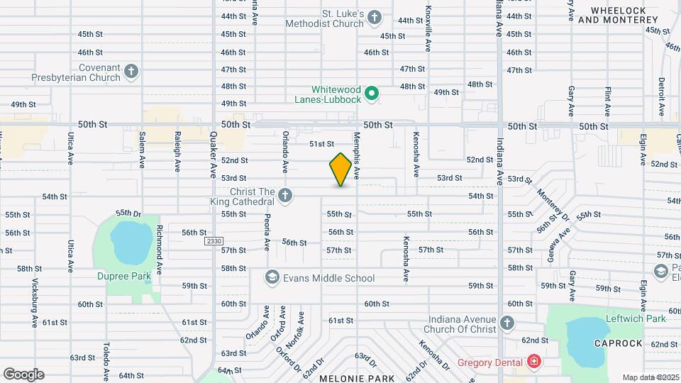 3808 54th St Mapa y Detalles de la Ubicación
