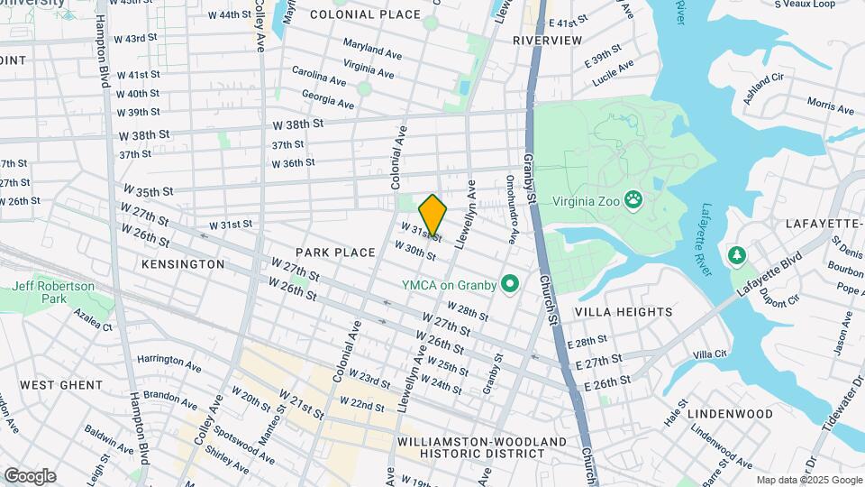 325 W 31st St Mapa y Detalles de la Ubicación