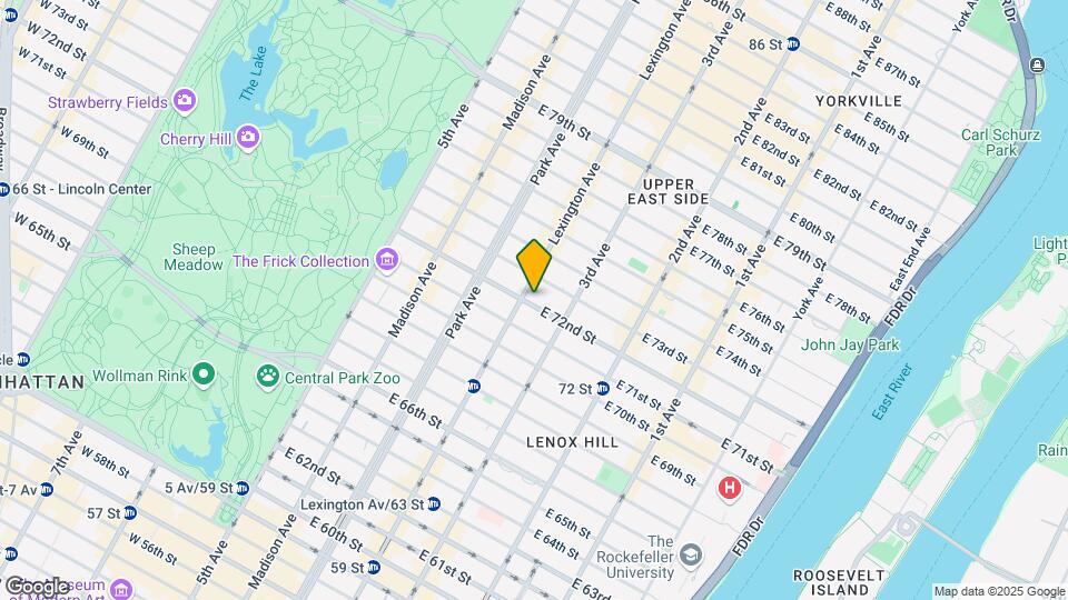 145-149 E 72nd St Map and Location Details