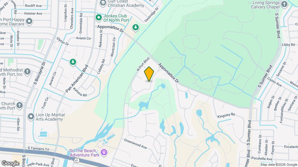 3533 Lakewood Blvd Map and Location Details
