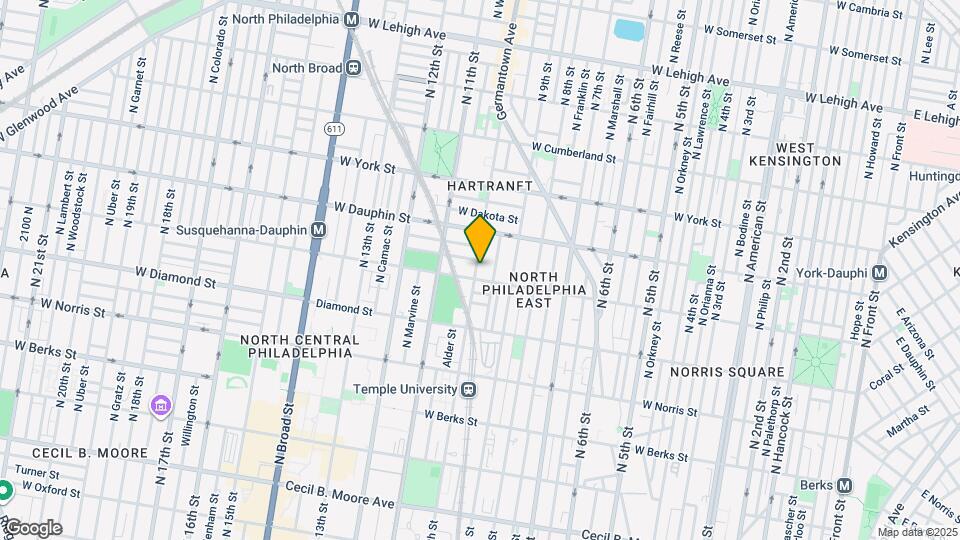 2209 N 10th St, Unit B Map and Location Details