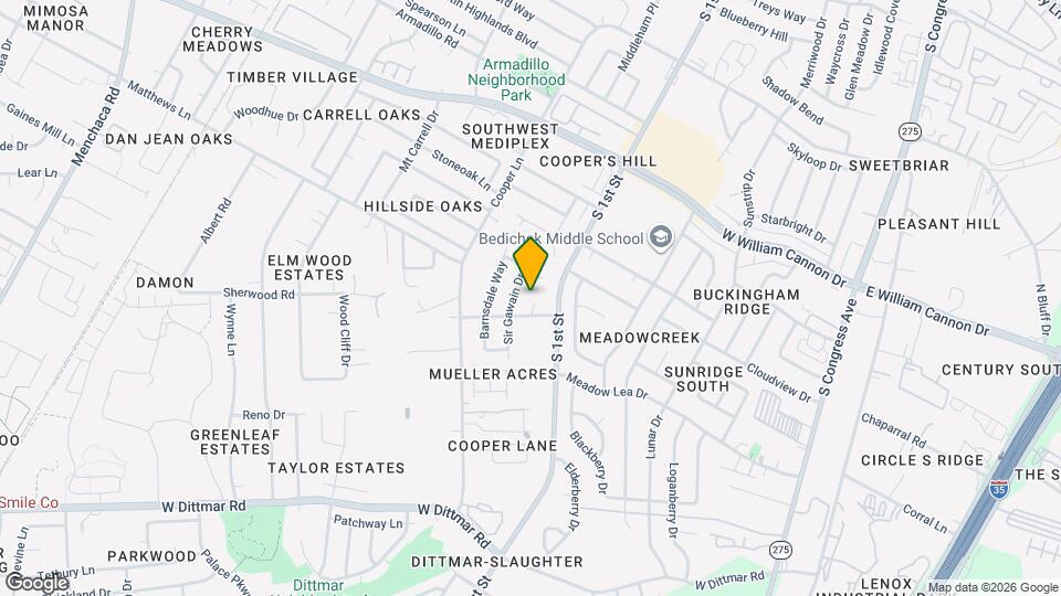 7102 Moat Cove Mapa y Detalles de la Ubicación