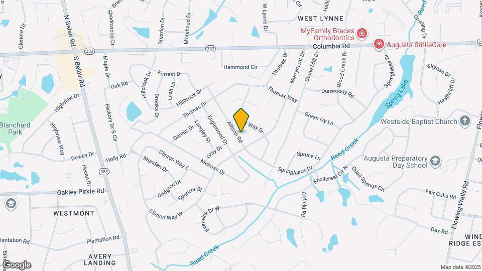 4108 Allison Rd Map and Location Details