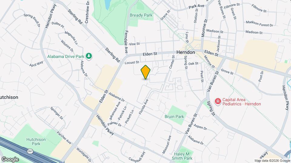 543 Florida Ave Map and Location Details