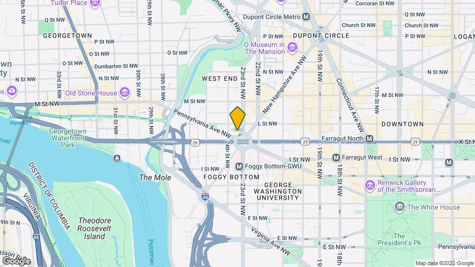 3 Washington Cir NW, Unit 103 Map and Location Details