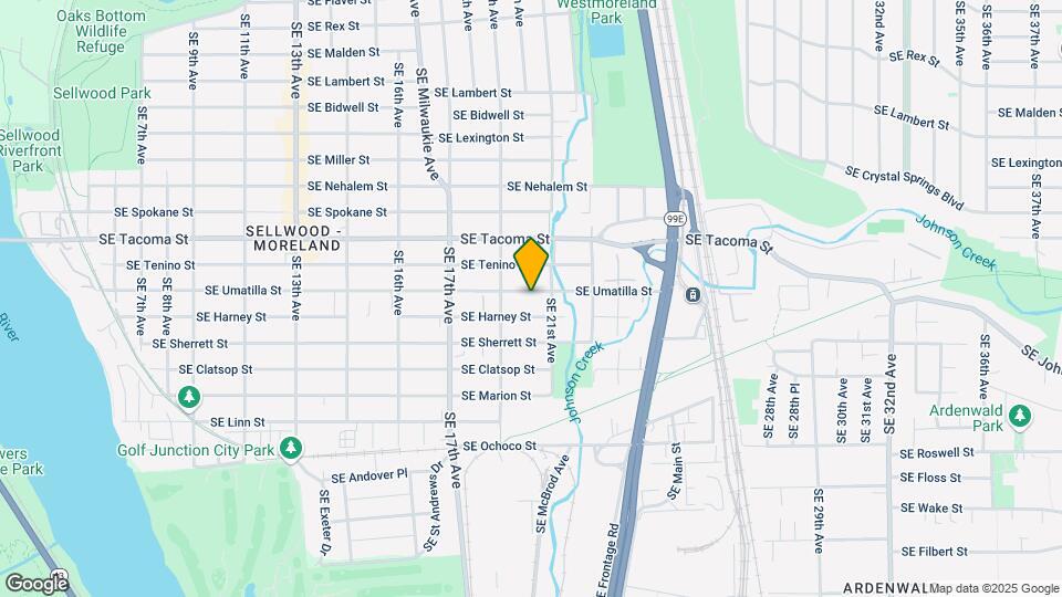 2004-2016 SE Umatilla St Map and Location Details