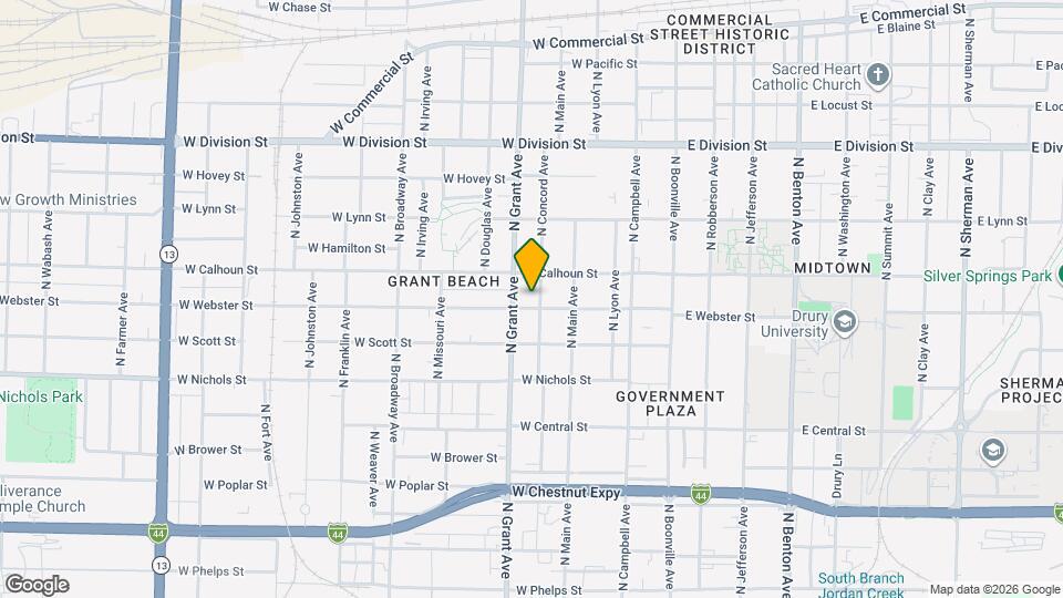 645 W Webster St Map and Location Details
