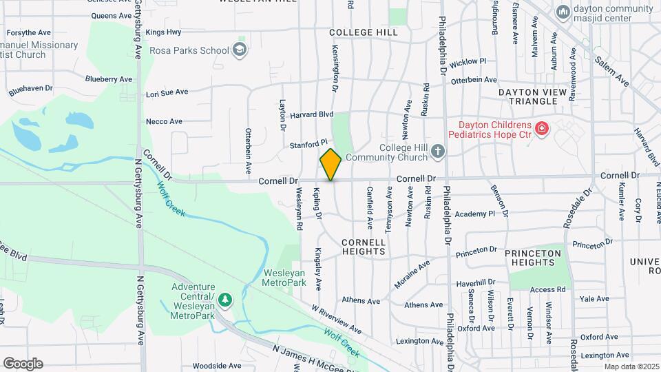 1549 Shelley Dr Map and Location Details