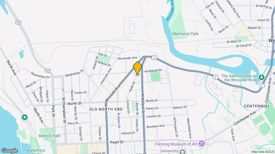 108 Hyde St, Unit B Map and Location Details