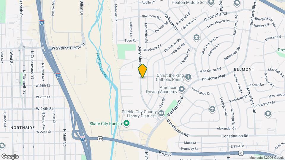 1622 Jerry Murphy Rd Mapa y Detalles de la Ubicación