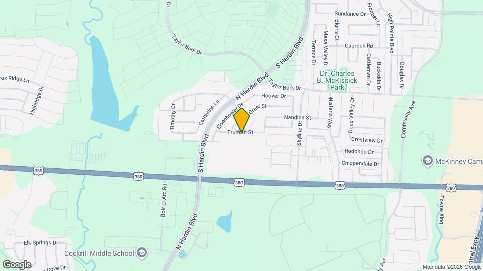 3501 Truman St Map and Location Details