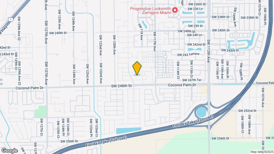 11846 SW 246th Ln, Unit AUCMWQ Map and Location Details