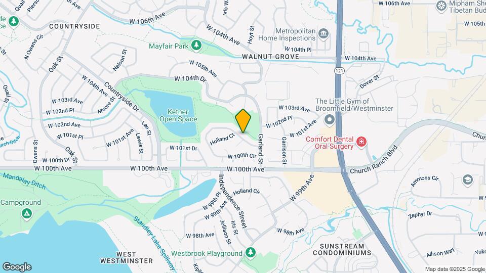 9336 W 100th Cir Map and Location Details