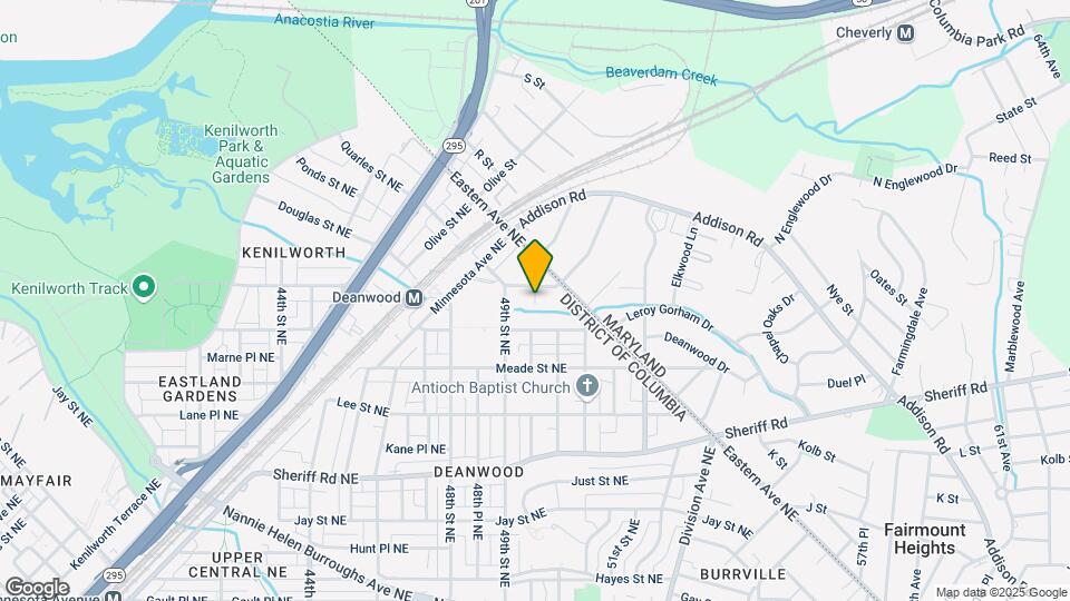 4921-4925 Quarles St NE Map and Location Details