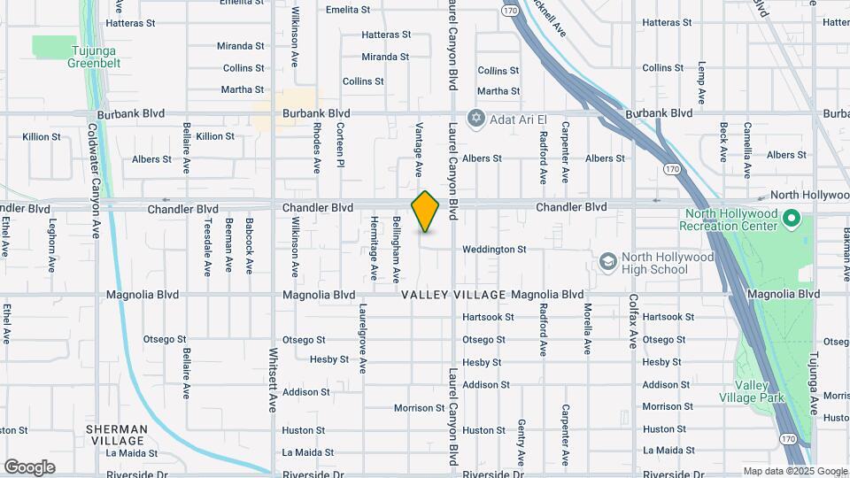 5312 Vantage Ave Mapa y Detalles de la Ubicación