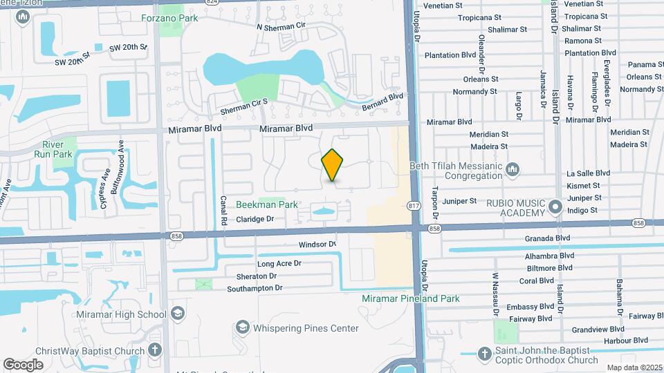 2864 SW 83rd Ave Map and Location Details