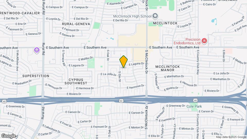 3516 S Juniper St Mapa y Detalles de la Ubicación