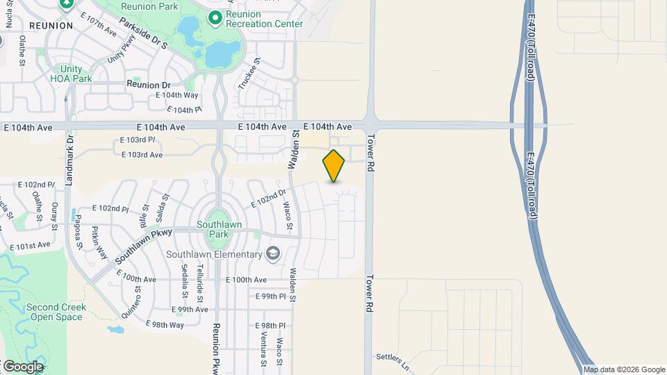 10243 Yampa Ct Map and Location Details