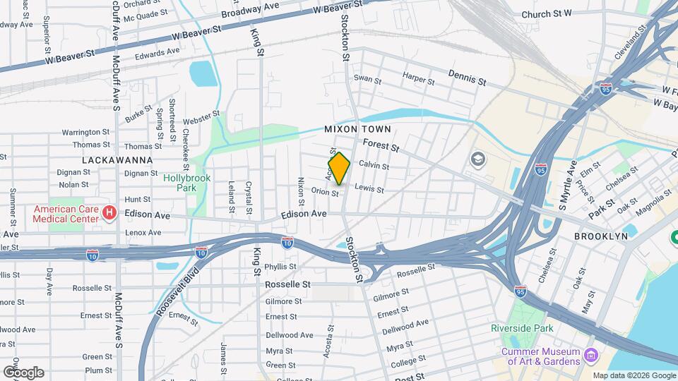 2517 Orion St Map and Location Details