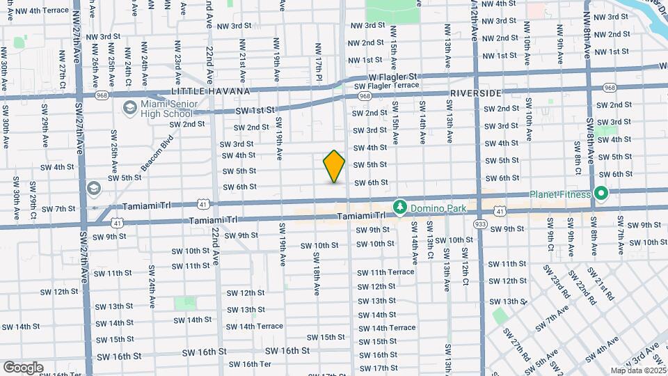 1740 SW 6th St Map and Location Details