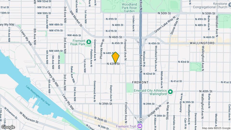 Fremont Four Unit Map and Location Details