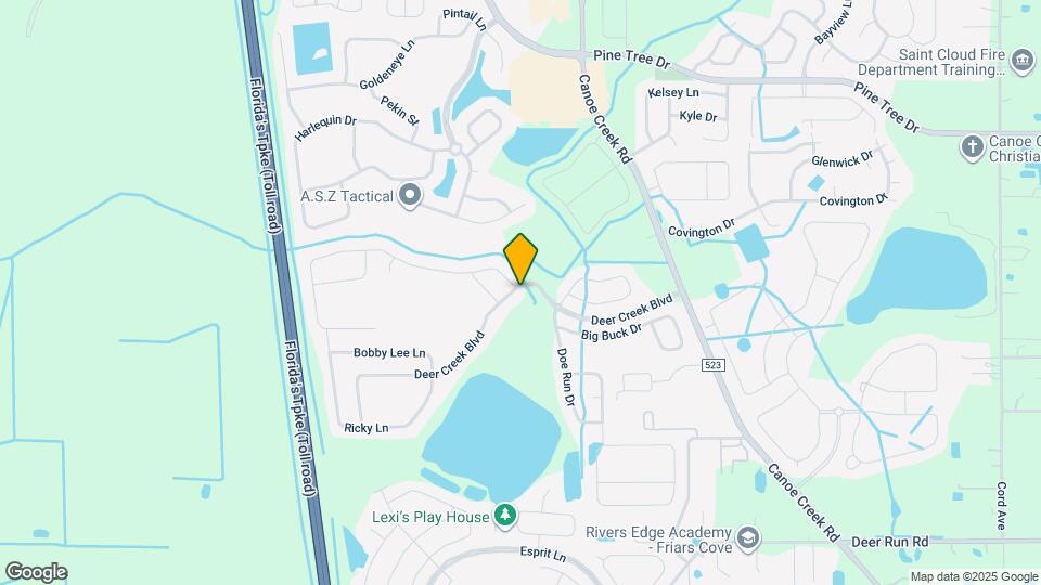 2301 Deer Creek Blvd Map and Location Details