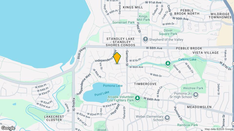 8724 Garrison Ct Map and Location Details