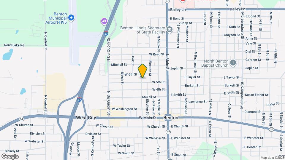 311 W 5th St Map and Location Details