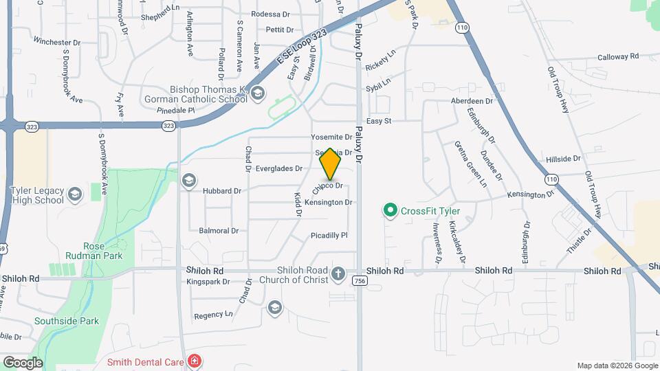 1710 Chipco Dr Map and Location Details