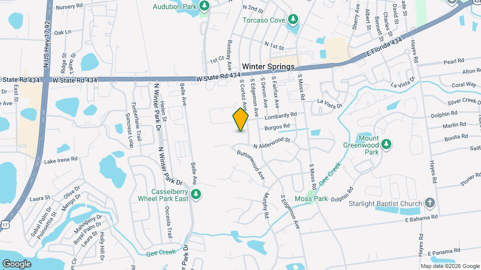 585 Walden Ct Map and Location Details