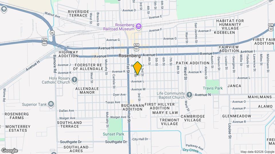 1309 2nd St Map and Location Details