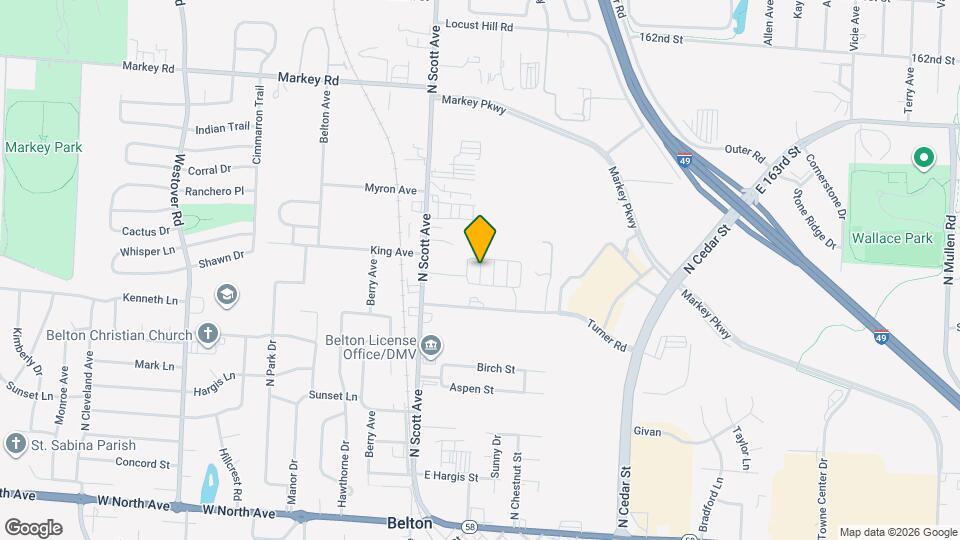 154 Maple Dr Map and Location Details