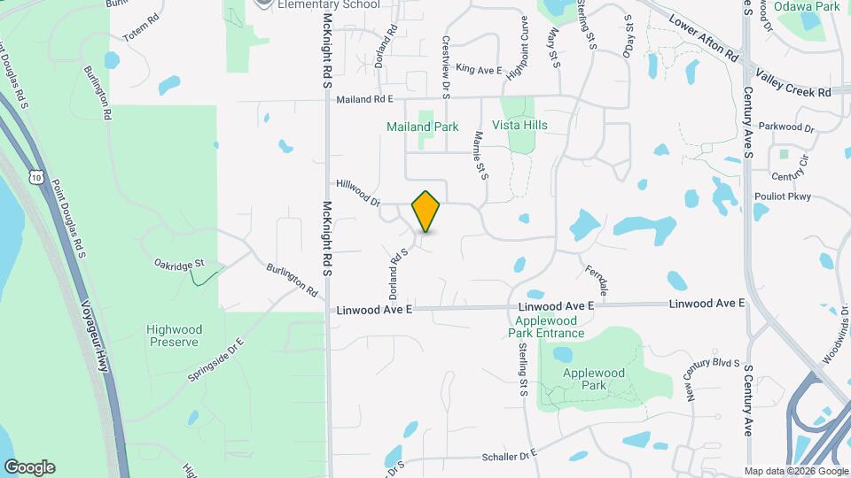 2355 Springside Dr E Map and Location Details