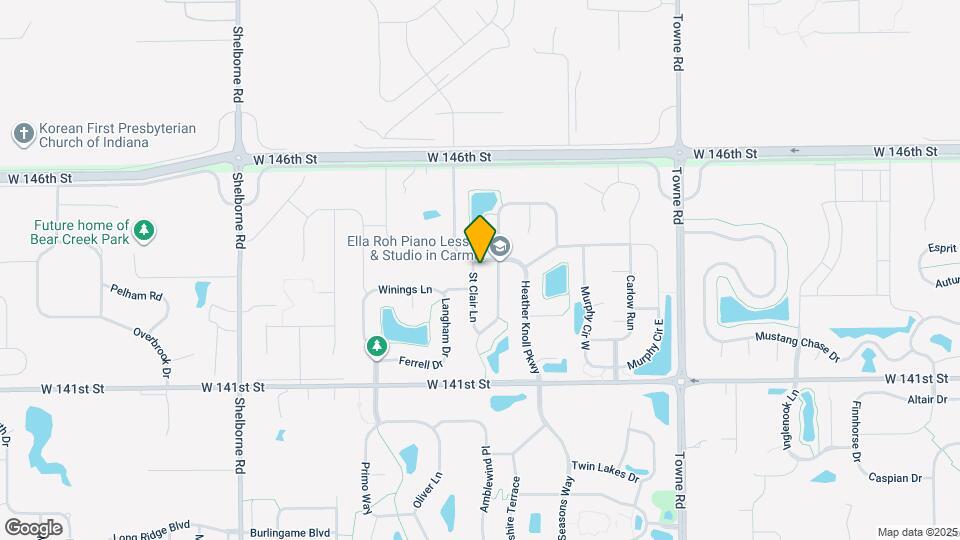 14359 St Clair Ln Map and Location Details