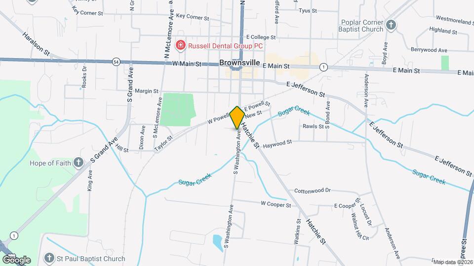 407 S Washington Ave Map and Location Details