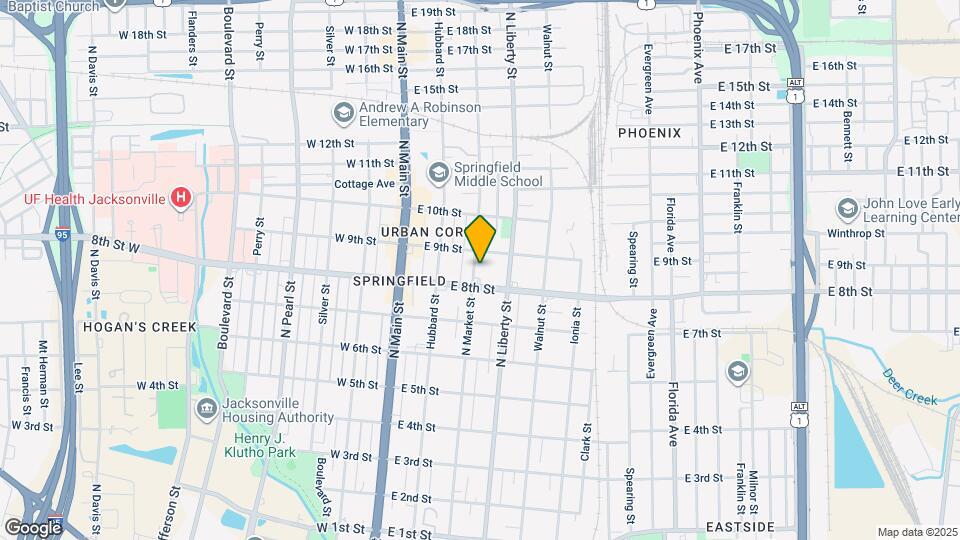 1827 N Market St Map and Location Details