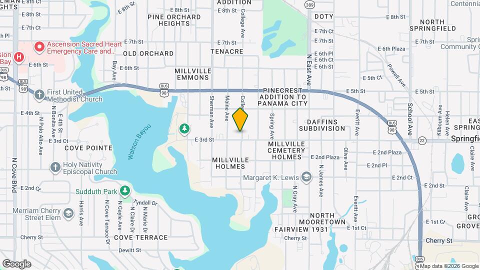 2123 E 3rd St Map and Location Details