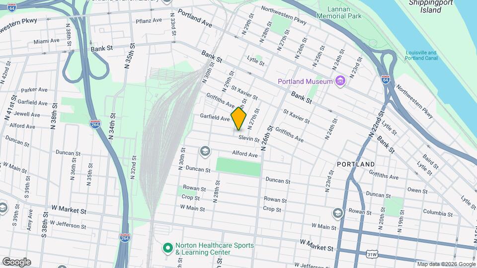 2717 Slevin St Map and Location Details