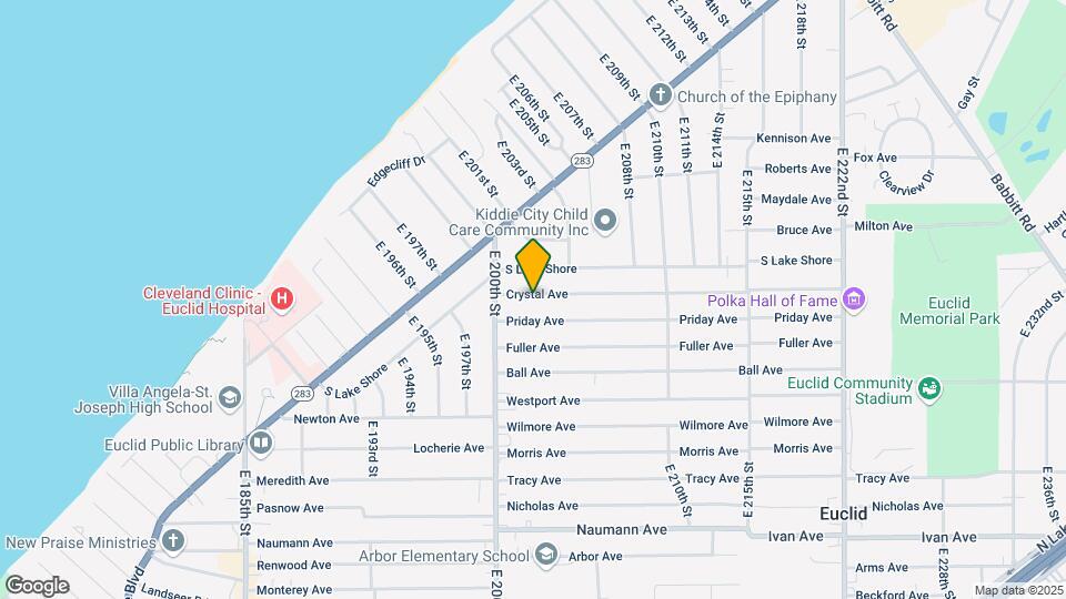 20230 Crystal Ave Map and Location Details