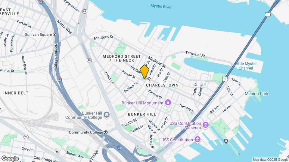 1 Russell St, Unit 1 Map and Location Details