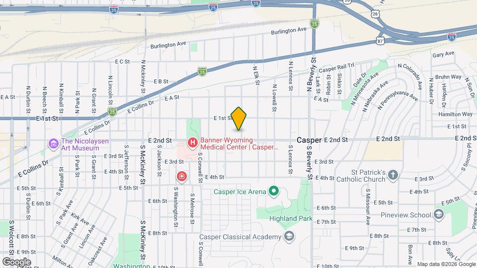 150 S Kenwood St, Unit 1 Map and Location Details