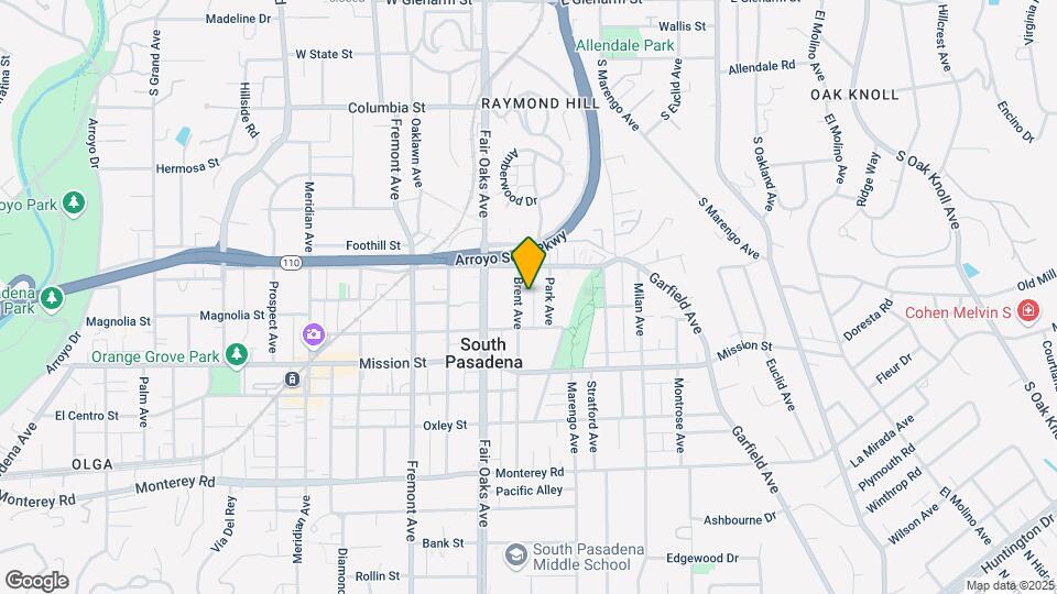 706 Brent Ave Mapa y Detalles de la Ubicación