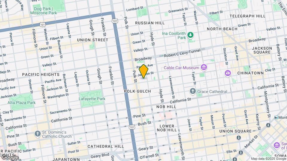 1630 Washington St Mapa y Detalles de la Ubicación